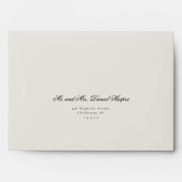 Elevated Ecru Formal Traditional Classic Wedding