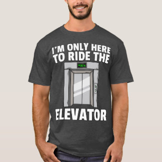 Elevator Buttons Gift Mechanic Technician T-Shirt