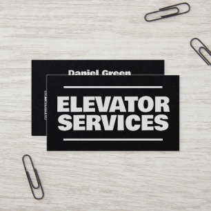 Elevator Services QR Visitenkarte