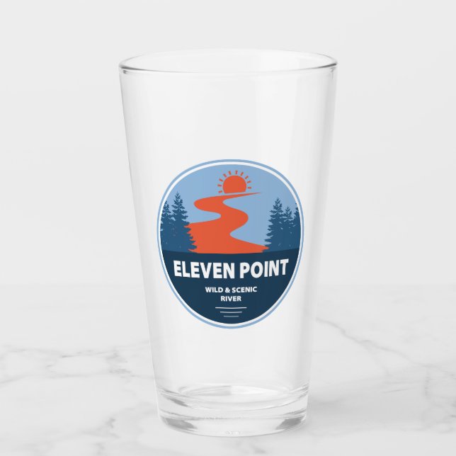 Eleven Point Wild und Landschaftlicher Fluss Misso Glas (Vorderseite)