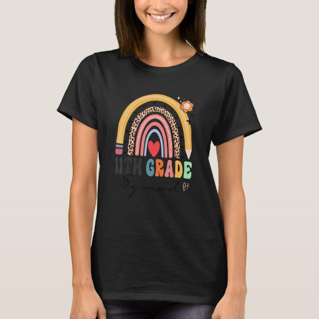 Eleventh Rainbow Phantastisch Teacher T-Shirt (Vorderseite)