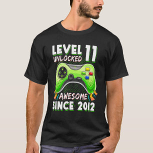 Elf 11 Jahre BDay Boy Gamer 11. 11. Geburtstag T-Shirt