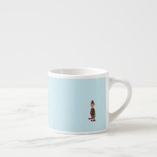Elf Achtung: Tasse von Espresso von Hand verlassen