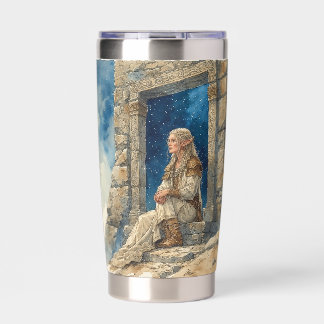 Elf Altes Irland mit Himmel, Tumbler Wasserflasche Thermobecher