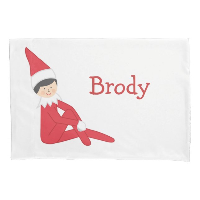 Elf auf dem Kissen-Kissenbezug Kissenbezug (Vorderseite)