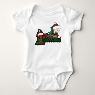 Elf Baby First Christmas T - Shirt und Geschenke