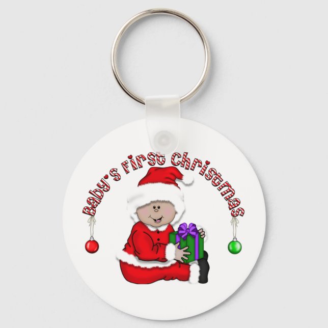 Elf Baby - Latino Tshirts und Geschenke Schlüsselanhänger (Vorderseite)