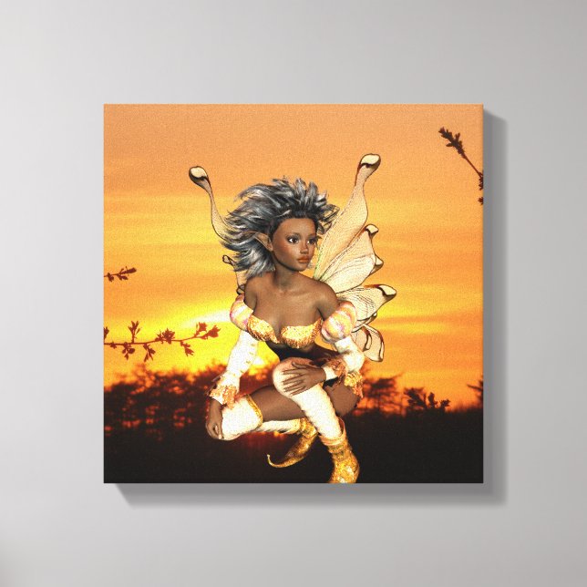 Elf bei Dusk Canvas Print Leinwanddruck (Vorderseite)