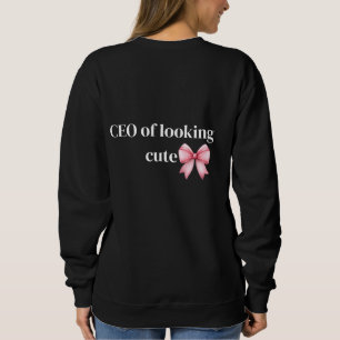 elf Besessene Coquette Sweatshirt - Ästhetische Gr