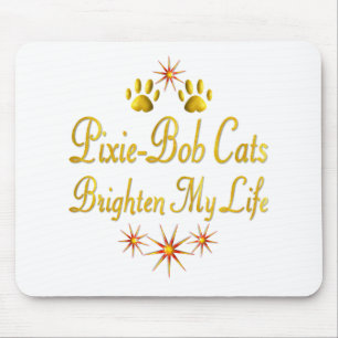 Elf-Bob Katzen erhellen mein Leben Mousepad