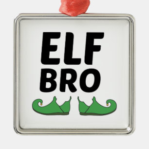 ELF BRO ORNAMENT AUS METALL
