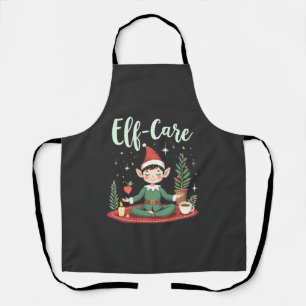 Elf Care Funny Christmas Elf Magische Selbstversor Schürze