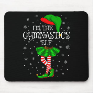Elf Christmas Matching Family Girls Elf Mousepad