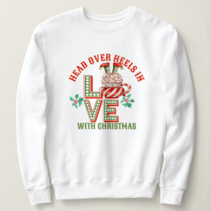 Elf Christmas Sweatshirt - Head Over Heelses Famil