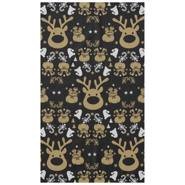 Elf Christmas Wrapping Tischdecke (Vorderseite)