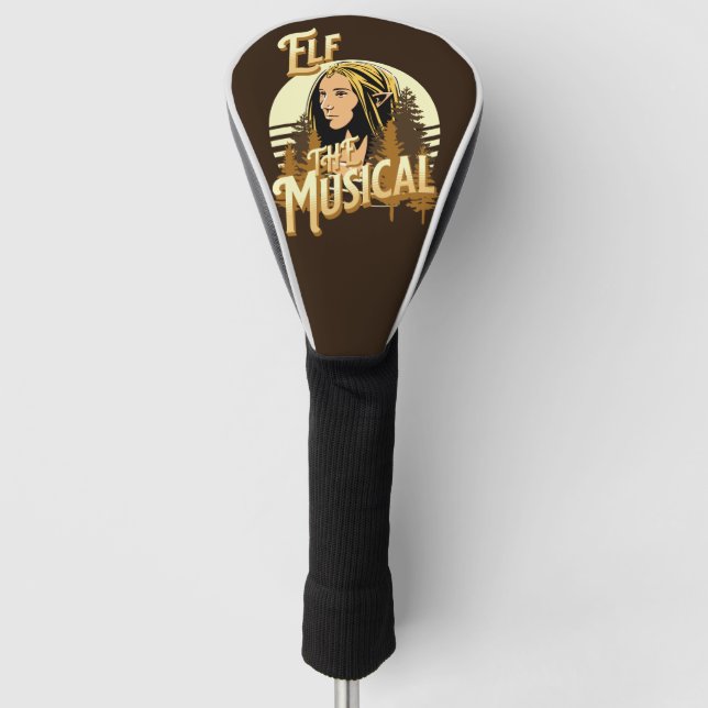 Elf das Musical Golf Headcover (Vorderseite)