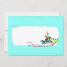 Elf, der einen Drachen macht