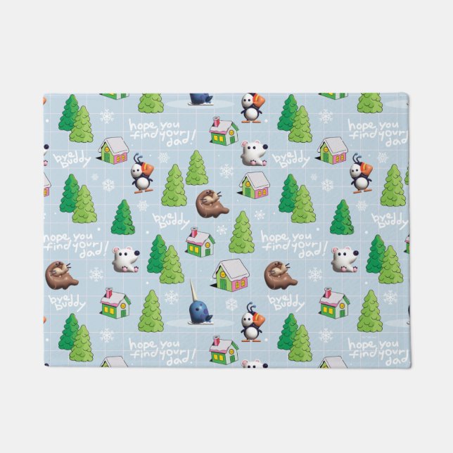 Elf der Film | Bye Buddy Hope Sie finden Ihren Vat Fußmatte (Vorderseite)