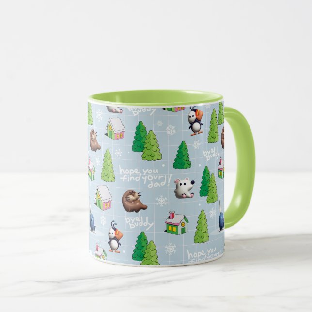 Elf der Film | Bye Buddy Hope Sie finden Ihren Vat Tasse (VorderseiteRechts)