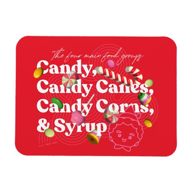 Elf der Film | Die vier Hauptnahrungsgruppen Magnet (Horizontal)