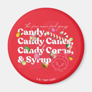 Elf der Film   Die vier Hauptnahrungsgruppen Magnet