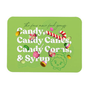 Elf der Film   Die vier Hauptnahrungsgruppen Magnet