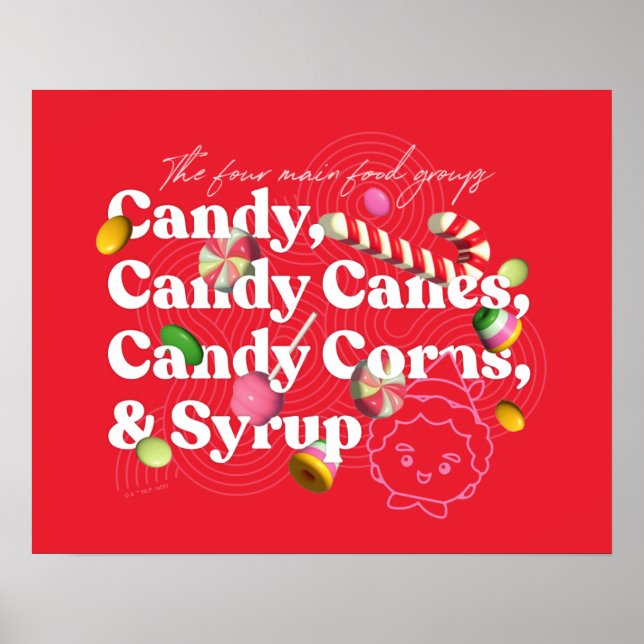 Elf der Film | Die vier Hauptnahrungsgruppen Poster (Vorne)