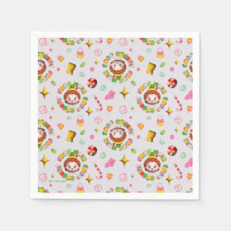 Elf der Film | Muster für vier Hauptnahrungsgruppe Serviette