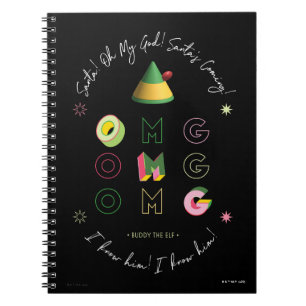 Elf der Film   Santa OMG Notizblock