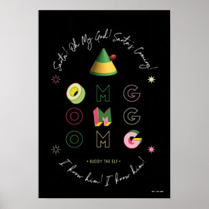 Elf der Film   Santa OMG Poster