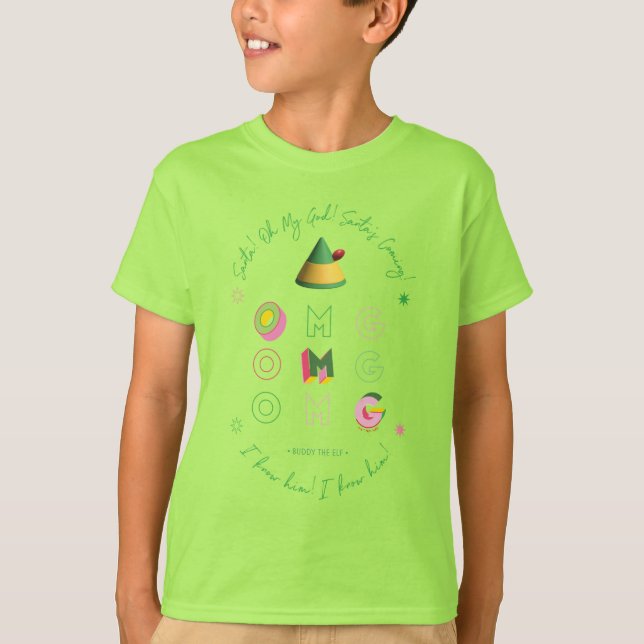 Elf der Film | Santa OMG T-Shirt (Vorderseite)