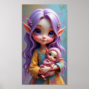 *Elf & Elf Puppe Poster