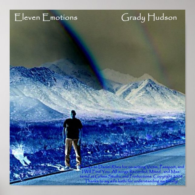 Elf Emotionen Grady Hudson Album Cover Poster (Vorne)
