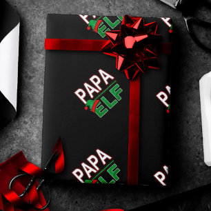 Elf Familie Papa Elf Weihnachtsfeiertag #TeamElf Geschenkpapier