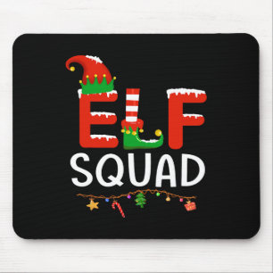 Elf Familie Weihnachten Matching Pajamas Männer Fr Mousepad