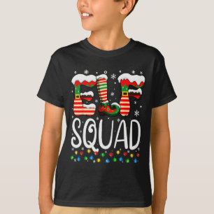 Elf-Familien-Weihnachts-Pyjamas Xmas Elf Squad T-Shirt