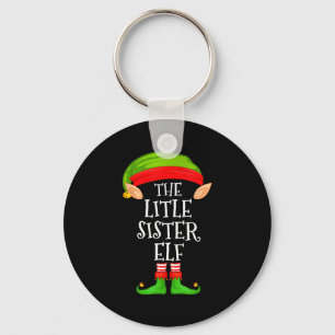 Elf-Familien-Weihnachtskleid Schwester-Elf-Sweater Schlüsselanhänger