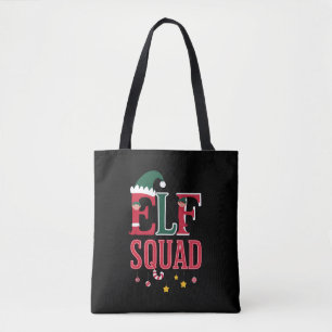 Elf Family Christmas Matching Pajamas Elf Squad
