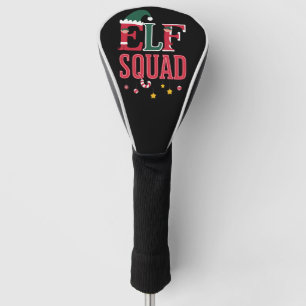 Elf Family Christmas Matching Pajamas Elf Squad Golf Headcover