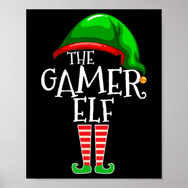 Elf Family Matching Group Weihnachtsgeschenk Video Poster (Vorne)