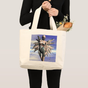 Elf Fantasy Large Tote Bag Jumbo Stoffbeutel