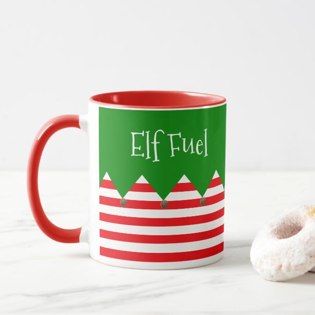 Elf Fuel Tasse (Mit Donut)