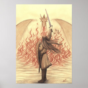 Elf gegen Drachen Poster