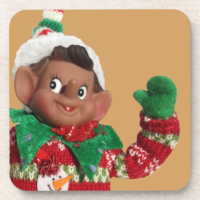 Elf Getränkeuntersetzer (Vorderseite)