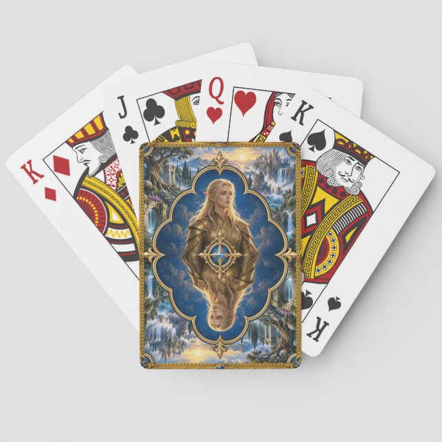 Elf, Gothic Fantasy Monster Spielkarten (Rückseite)