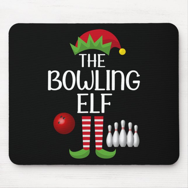 Elf Group Matching Familie Weihnachtskostüm The Bo Mousepad (Vorne)