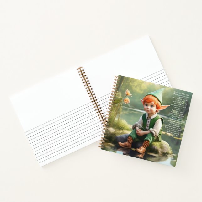 Elf Hardcover is not a sentence or text that can b Notizbuch (Innenseite)