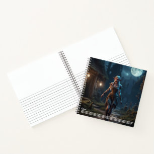 Elf Hardcover Notizbuch