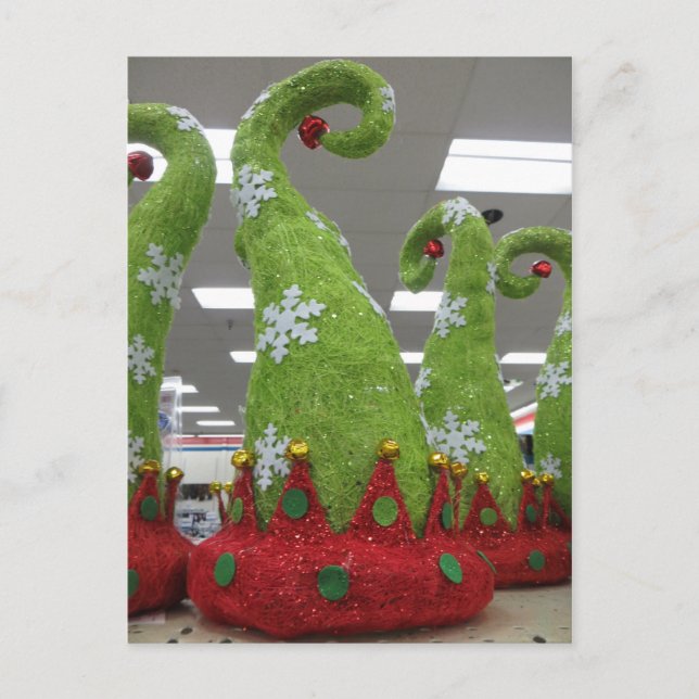 Elf Hat Postkarte (Vorderseite)