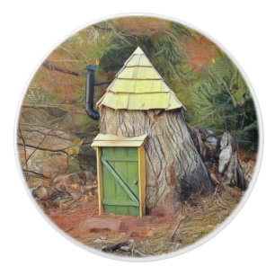 Elf-Haus Keramikknauf